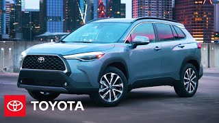 2022 Corolla Cross Overview  Toyota [upl. by Assiralk]