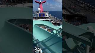 Carnival Liberty Waterslide ASMR carnival carnivalcruise carnivalliberty [upl. by Clint]