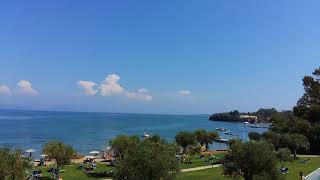 Corfù Panorama  Dassia Beach  Greece [upl. by Sitrik617]