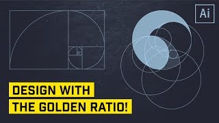 The Golden Ratio for Logo or Icon Design in Illustrator [upl. by Miarfe]