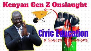 Gen Z now Channel their efforts towards Civic Education  X Spaces Discussions [upl. by Sehcaep]