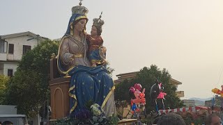 PRE PROCESSIONE FESTA MADONNA DI PORTO SALVO MONASTERACE MARINA 2024 [upl. by Bolitho956]