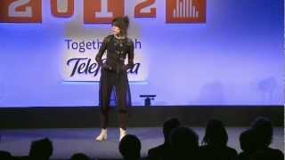 Imogen Heap Performance with Musical Gloves Demo  WIRED 2012  WIRED [upl. by Lebna211]