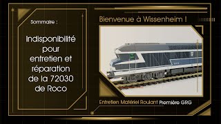 Entretien de la CC72030 de Roco [upl. by Douglass]