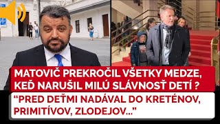 Eduard Chmelár zhrozene reaguje na Matoviča ktorý vyvolal ďalší veľký rozruch v NR SR [upl. by Eenattirb678]