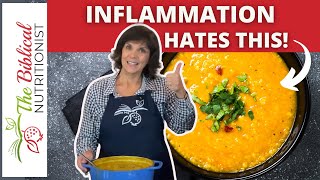 No More Inflammation The Best Anti Inflammatory Soup  AntioxidantRich [upl. by Marv]