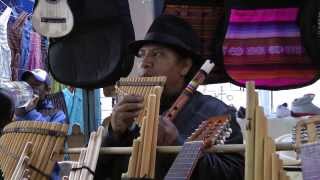 Sache  Andean Instrument Maker in Otavalo Ecuador [upl. by Annoif578]