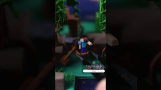 Creating a Magical Mangrove with Mini LED  Minecraft minecraft polymerclay shorts [upl. by Isyed]