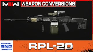 RPL20  Weapon Conversion  Call Of Duty Modern Warfare III [upl. by Eilitan]