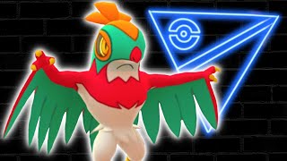 I FINALLY GOT HAWLUCHA FLYING PRESS DEALS MONSTER DAMAGE IN THE GREAT LEAGUE  Go Battle League [upl. by Asiulana986]