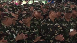 Duterte vows pay raise to PNP AFP by August [upl. by Haeckel361]