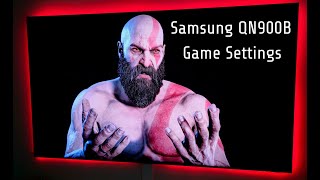 Samsung QN900B 8K GAME Settings [upl. by Hsirahc864]