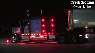 3 Freightliner Trucks Spotted At Ontario Truck Stop [upl. by Notla]