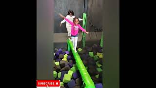 Amandas fun day at Get Air Trampoline Park [upl. by Richy654]