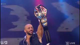 Ricochet first entrance as United States champion [upl. by Sielen]