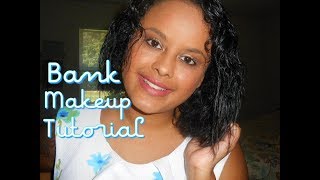 Bank Teller Makeup Tutorial [upl. by Devine]