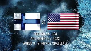 WORLD U17 CHALLENGE HIGHLIGHTS USA vs Finland 11423 [upl. by Caruso]