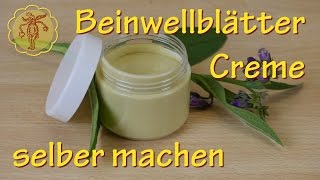 BeinwellBlätterCreme selber machen  gegen Verstauchungen [upl. by Joli]