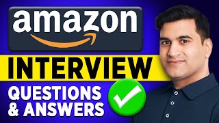 Amazon Interview Questions amp Answers  Sample Answers for Freshers amp Experienced  Internshala [upl. by Lertnahs]