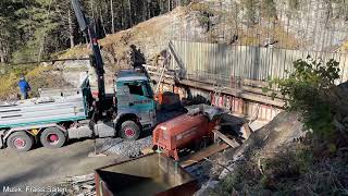 Baustelle Scheiblingbach Bad Gastein  Kötschachdorf 11 November 2024 [upl. by Budworth]