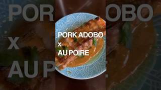 pork adobo x au poivre [upl. by Dehlia]