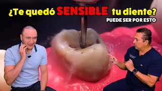 ¿Tienes sensibles tus dientes con resinasempastes Causa y Solución posibles  IDS [upl. by Yuria]