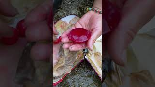 😱😱Giant mutated red clam precious red pearl gemstone [upl. by Vena]