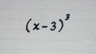 Expansion of x3³  a minus b whole cube  ab³a³3a²b3ab²b³ Algebraic Identity [upl. by Opaline]