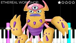 Ethereal Workshop  My Singing Monsters  EASY Piano Tutorial [upl. by Ashleigh]