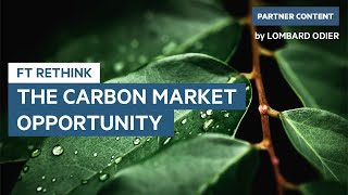 The Carbon Market Opportunity  FT Rethink [upl. by Elockcin]