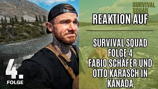 Survivaltrainer reagiert auf  Abbruch wegen zu hohem Risiko 🇨🇦 SURVIVAL SQUAD  Folge 4 [upl. by Nemajneb]