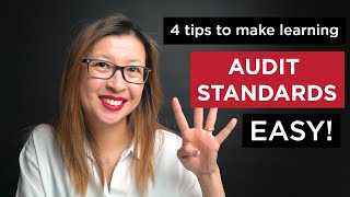 How to learn the auditing standards EASILY 4 top tips [upl. by Odella16]