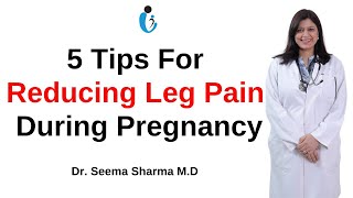 5 Tips For Leg Pain During Pregnancy in Hindi Dr Seema Sharma Gynecologist in Delhi [upl. by Ahsahtan]