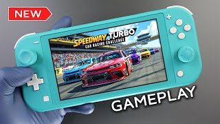 Speedway Turbo Car Racing Challenge Nintendo Switch Lite Gameplay [upl. by Hubsher]