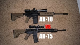 AR10 vs AR15 a Comparison [upl. by Eldredge426]