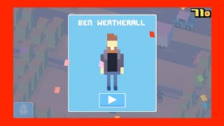 Unlock ☆ Ben Weatherall ☆ Crossy Road Mystery Character Use The Dark Lord to get a quotGreat Scorequot [upl. by Losyram130]