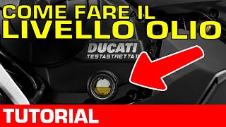 TUTORIAL COME CONTROLLARE IL LIVELLO OLIO MOTORE Guida pratica [upl. by Adniled]