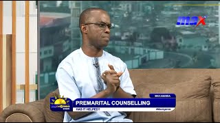 All you need to know about quotpremarital counselingquot with Elder Yaw Dwumfuor Boadu on MaxAgenda [upl. by Lilahk]