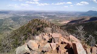 Blodgett Peak summit panorama 2 [upl. by Anyotal]