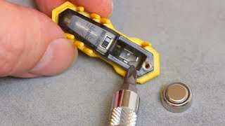 HexBug Nano V2  How to change the battery  How to make certain the battery is the correct way [upl. by Elamor615]