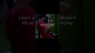 Learn your place in peoples lite so you dont overplay your part gym workout bodybuilding [upl. by Artemis821]