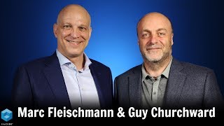 Marc Fleischmann amp Guy Churchward Datera  CUBEConversation November 2018 [upl. by Neukam]