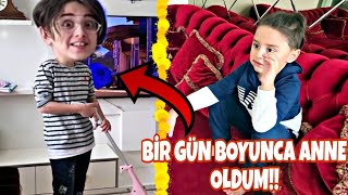 24 SAAT BOYUNCA ANNEMLE YER DEĞİŞTİRDİK [upl. by Ada]