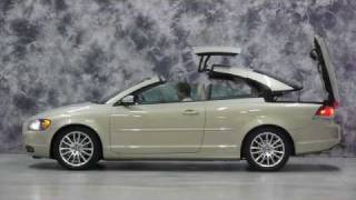 2007 Volvo C70 T5 Convertible  See the Retractable Hard Top In Action [upl. by Anaher265]