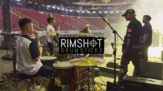 SB19  Mana x Crimzone soundcheck Drums Billboard Philippines [upl. by Alekin]