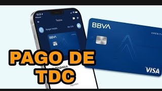 Como pagar mi tarjeta de crédito BBVA 💳💰 [upl. by Tisdale]