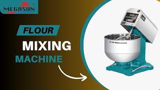 10 KG Flour Mixing Machine  Bowl Type [upl. by Odlawso]