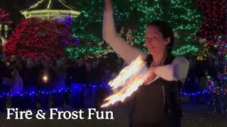 Fire amp Frost Fun at Peddlers Village [upl. by Immac]