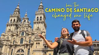 Arriving to Santiago de Compostela after 34 days  How Camino de Santiago CHANGED OUR LIVES [upl. by Fonda456]