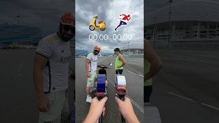 ❌⚡️ MOTORBIKE VS ATHLETE  SPEED CHALLENGE 💨 [upl. by Anaicul928]